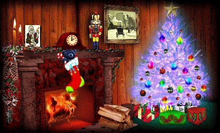 Christmas Fireplaces: Animated Images, Gifs, Pictures & Animations - 100% FREE!