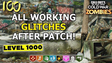 Cold War Zombie Glitches: All Working Glitches After Patch! Die ...