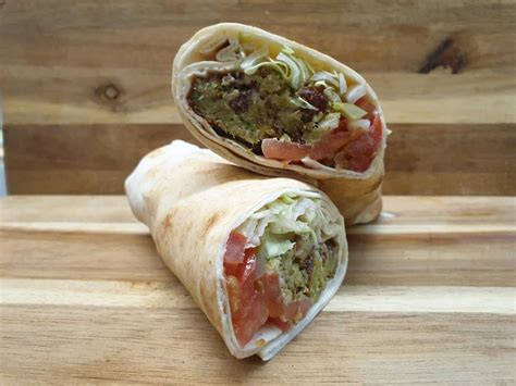 Falafel Wrap - Abdallah Brothers Bakery Dandenong