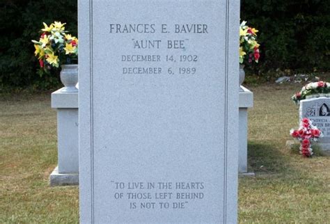 Frances Bavier Biography, Net Worth and Cause of Death