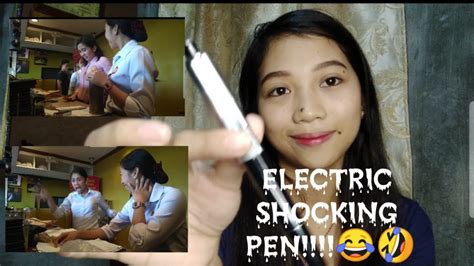 ELECTRIC SHOCKING PEN PRANK!! 😅 - YouTube