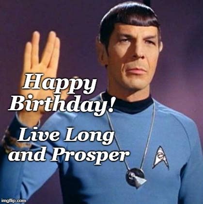 Vulcan Birthday Wishes - Imgflip