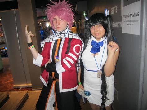 Natsu and cosplay girl by MrL3821 on DeviantArt