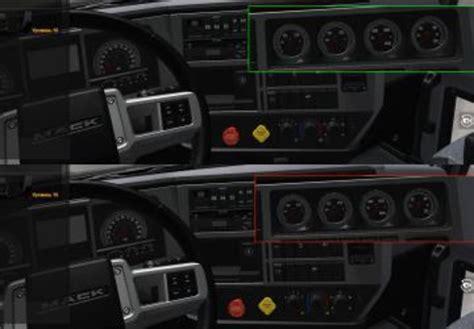 ats: [ATS] VISUAL INTERIOR MOD 1.37.X v 1.2.1 Interieurs Mod für American Truck Simulator