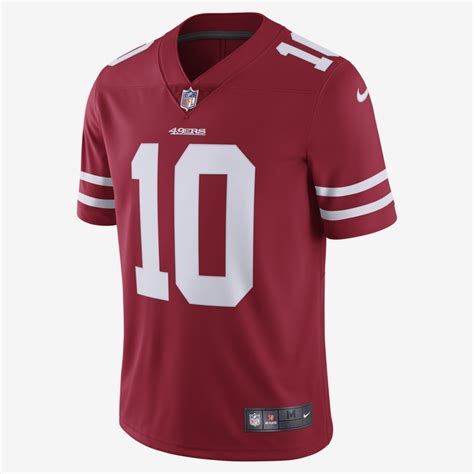 GRIDIRON STYLE, PREMIUM DESIGN. The NFL San Francisco 49ers Limited Jersey delivers unparalleled ...