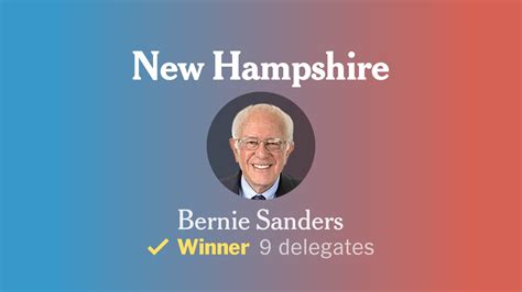 New Hampshire 2020 Primary: Live Results - The New York Times