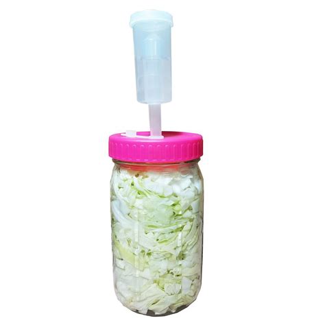 Mason Jar Fermentation Lid Premium Mason Jar Fermenting Lid with ...