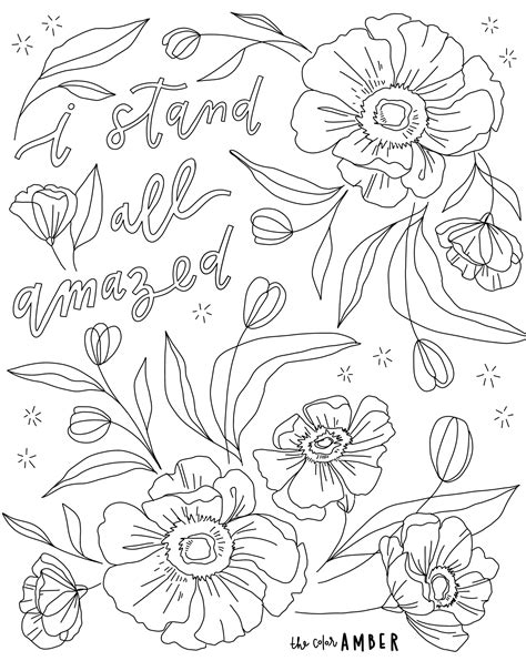 Sanctuary of Faith - FREE Coloring Page — THE COLOR AMBER