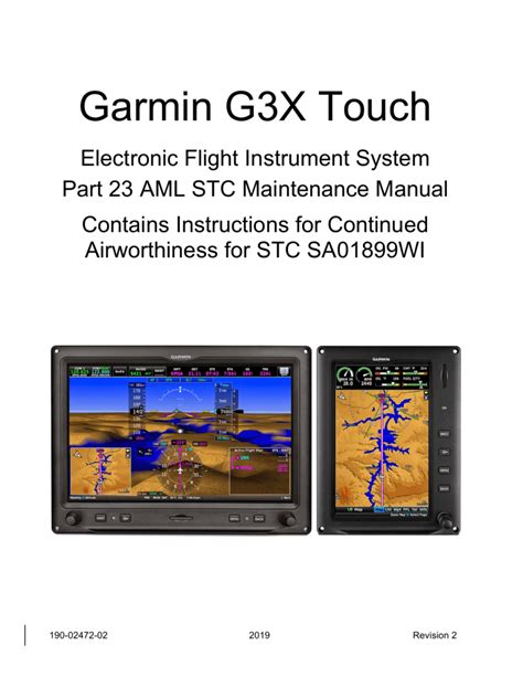 Garmin G3x Experimental Installation Manual