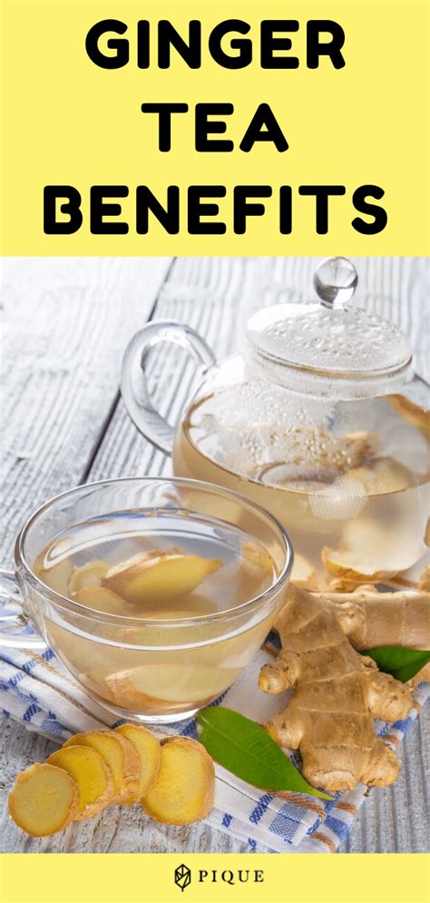 6 Key Health Benefits of Ginger Tea | THE FLOW by PIQUE