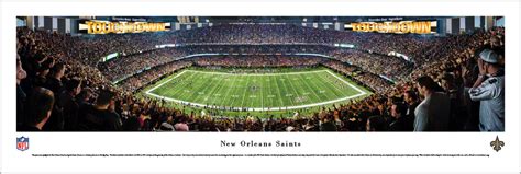 New Orleans Saints Stadium Panoramic(NFLSTS2) | 4th and Goal | Your ...