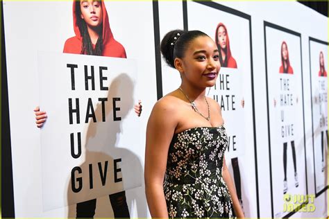 Amandla Stenberg, Algee Smith, Regina Hall & More Take 'The Hate U Give' To Atlanta: Photo ...