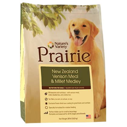 Nature's Variety Prairie Venison & Barley Dry Dog Food - 1800PetMeds