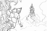 Jack And The Beanstalk Coloring Sheet Pages sketch template