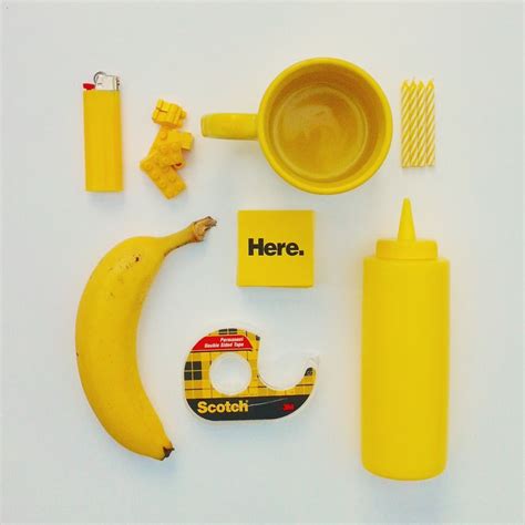 19 Cool Yellow Objects - Mockup Hard