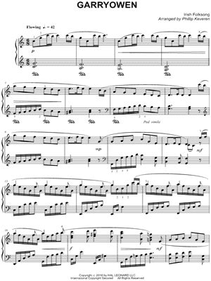 "Garryowen" Sheet Music - 2 Arrangements Available Instantly - Musicnotes