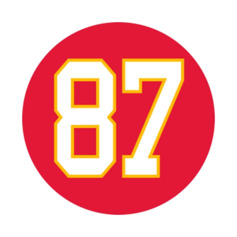 Travis Kelce Kansas City Chiefs Number 87 Jersey Inspired T-Shirt - Kc Chiefs - Onesie | TeePublic