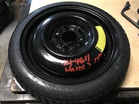 2010 THRU 2013 MAZDA 3 SPARE TIRE WHEEL DONUT 115/70/15 | eBay