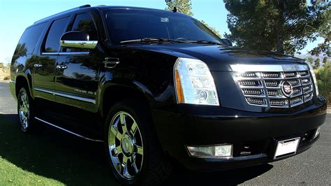 Find used 2007 Cadillac Escalade ESV Black/Black NO RESERVE! in Rancho Mirage, California ...