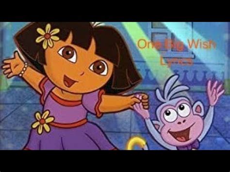 Dora The Explorer - One Big Wish (Lyrics) Chords - Chordify