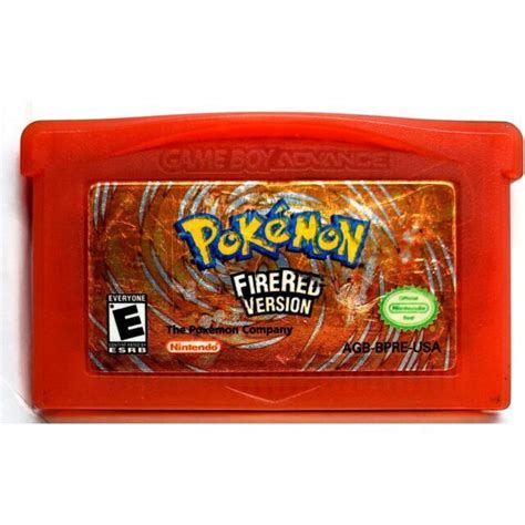 Pokemon FireRed Version (GBA) Game Boy Advance [Pre-Owned] – J&L Video ...