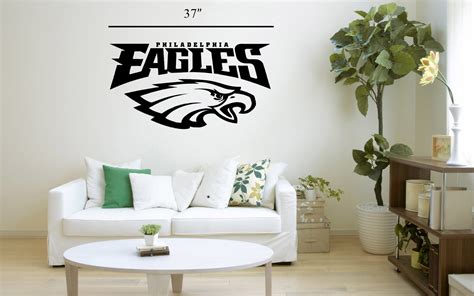 Buy Philadelphia Eagles NFL Logo Football Sticker Vinyl Decal Wall ...