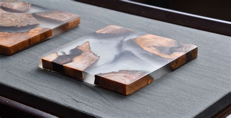 Wood & Resin Elemental Coaster