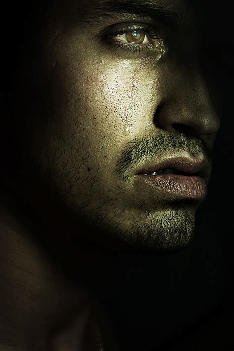 Free Images : man, person, photography, sadness, portrait, color, darkness, tear, close up, sad ...