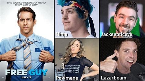 Free Guy 2020: List of all popular gamers making an appearance and their roles, explained