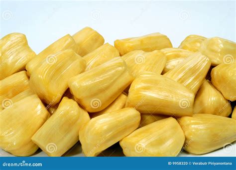 Thai Jackfruit stock photo. Image of asia, isolated, dessert - 9958320