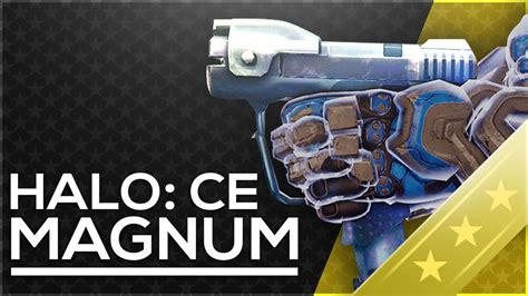 Halo 5 Original CE Magnum Gameplay - Mythic Weapon Showcase - YouTube