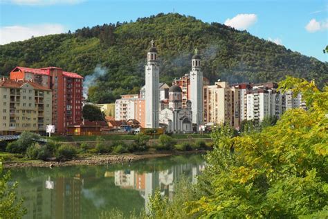 Zvornik, Bosnia and Herzegovina, 1 October 2022 the Cathedral of the ...