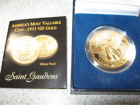 1933 $20 Gold Proof Coin (Reproduction)