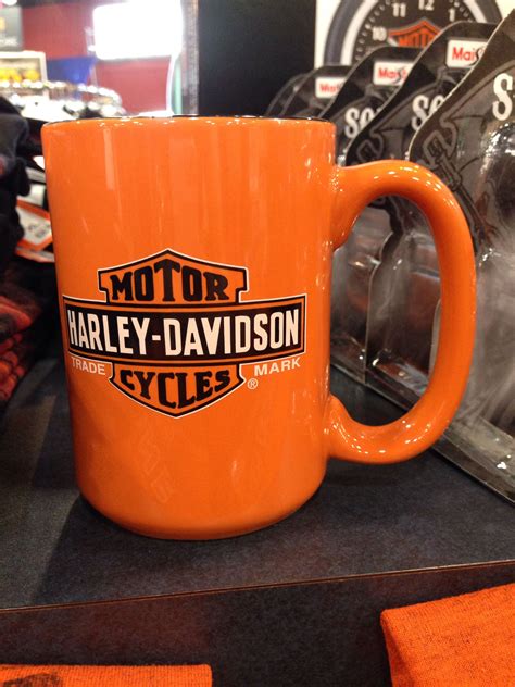 Harley-Davidson coffee cup. For motor oil, of course. ;) http://orlandoharley.com/ - # ...