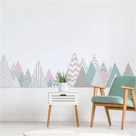 Wall decal scandinavian mountain pensacola – Wall decals WALL DECAL ART AND DESIGN Graphic ...