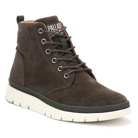 Lyst - Palladium Mens Major Brown Pallasider Mid Boots in Brown for Men