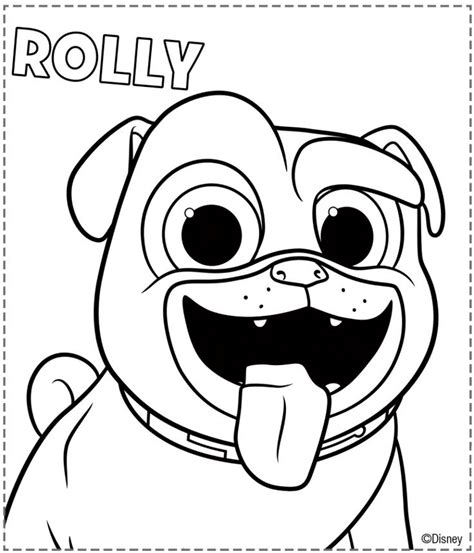 Puppy Dog Pals Coloring Pages – coloring.rocks! | Puppy coloring pages ...