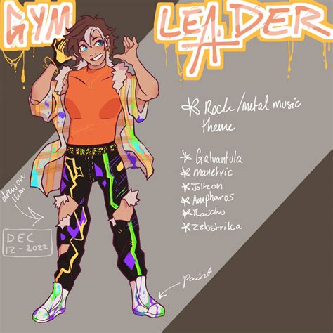 Pokemon gym leader 14 Dec 2022 by AquaJay3 on DeviantArt