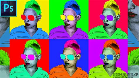 How to create Andy Warhol Style Pop Art — Photoshop Tutorial | rada