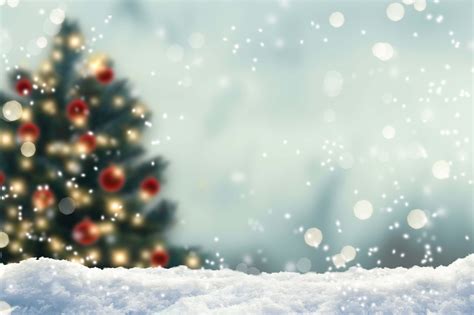 Christmas Background, Free PowerPoint Christmas Template - SlideBackground