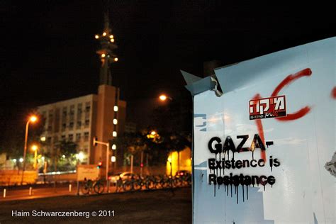 Gaza - Existence is Resistance - Haim Schwarczenberg