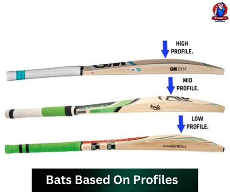 Different Cricket Bat Types - Touch Cricket