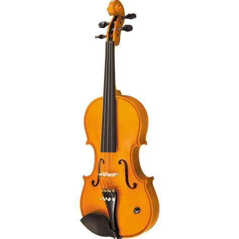 Silver Creek SC3B Acoustic-Electric Violin Amber Brown 4/4 with Soft ...