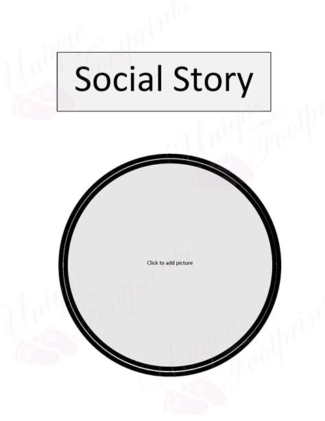 Social Stories-story Template-social Story Template-autism Story ...