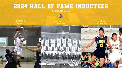 LSU Shreveport Selects Three for the Hall of Fame Class of 2024 - Louisiana State University ...