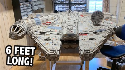 Massive LEGO Millennium Falcon – 55,000 Pieces! - YouTube