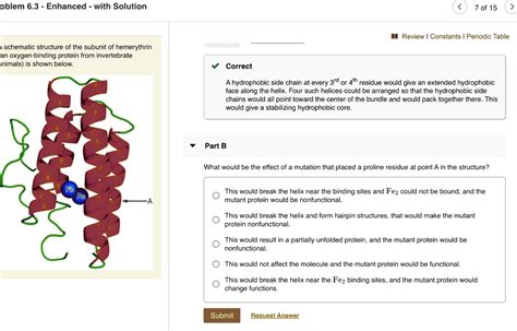 SOLVED:oblem 6.3 Enhanced with Solution 7 of 15 Review | Constants Periodic Table schematic ...