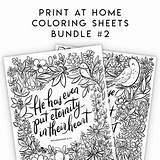 Print At Home Coloring Sheets  BUNDLE 2 – Seasoned With Salt Paperie sketch template