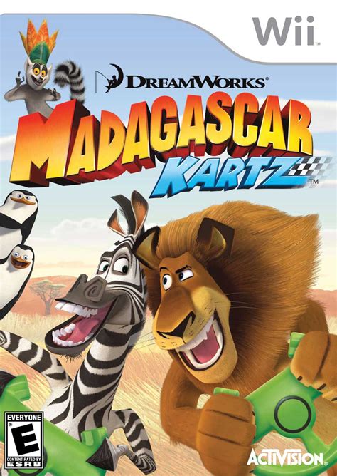 Madagascar Kartz Nintendo WII Game