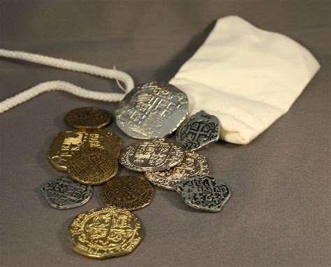 Pirate Coin Replicas: Pirate Treasure Coins: Pirate Gifts | Pirate gifts, Pirate coins, Treasure ...